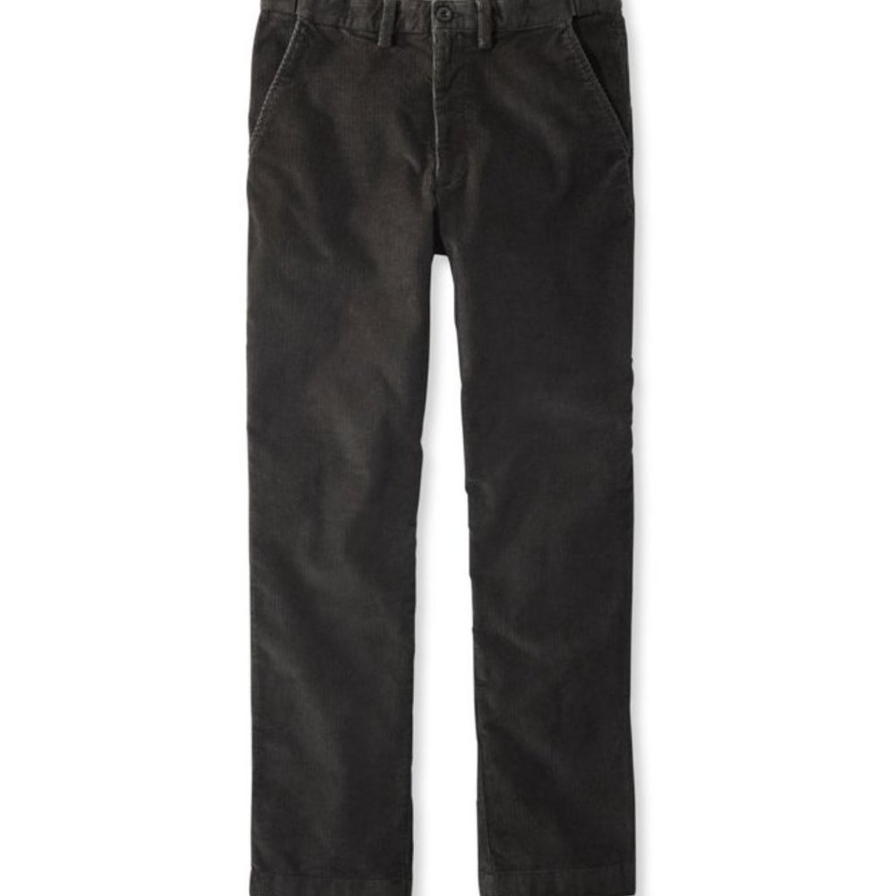 LL Bean Men's Stretch Country Corduroy Pant Hidden Comfort Waist 38x30